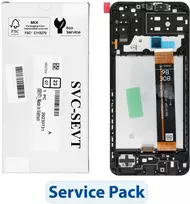 Dėklas „ServicePack“ LCD ekranas, skirtas SAMSUNG M13 M135F GH82-29133A