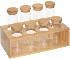 5five Simply Smart EPICE prieskonių indelių rinkinys, 4 x 80 ml ir 4 x 120 ml