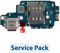„ServicePack“ USB įkrovimo plokštė SAMSUNG S22 Ultra S908 GH96-14802A