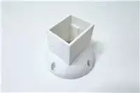 Genway Oem TP-LINK Tapo C501GW sieninis laikiklis/stovas kameroms, baltas su kabelio apsauga (1 vnt.)