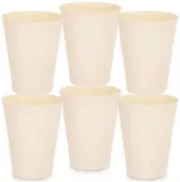 Vilde Plastikiniai puodeliai 300 ml 6 vnt.