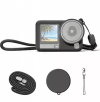 Puluz silikoninis dėklas, dėklas, dirželis, skirtas DJI Osmo Action 6 / Pu1076b