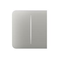 SideButton (2-gang) vertical, Oyster, Ajax