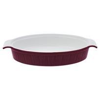 Porcelianinis kepimo indas Zyle ZY1830CDR raudonas, 2 L
