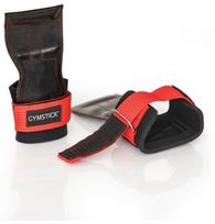 Svarmenų kilnojimo diržai Gymstick Lifting Grips, juoda sp./raudona sp., L