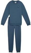 Puma Sportinis Kostiumas Paaugliams Ess Elevated Relaxed Fl Blue 689723 80 689723 80/152