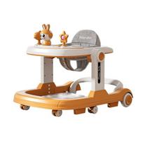Kūdikių vaikštynė Tavalax 3-in-1, lavinamoji, su muzikos ir saugumo funkcijomis, Orange