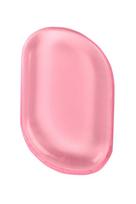 Silikoninė makiažo kempinėlė Ultimate 2-in-1 Oblong Pink BYS