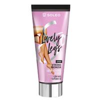 SOLEO LOVELY LEGS STRONG BRONZER soliariumo įdegio kojų kremas, 135 ml