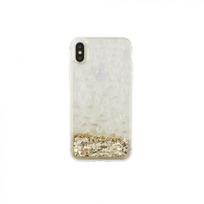 „iLike Apple iPhone X / iPhone XS“ skysto deimanto TPU dėklas, auksinis