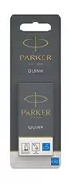 Rašalo kapsulės Parker Quink Mėlyna 10 vnt - 1950207