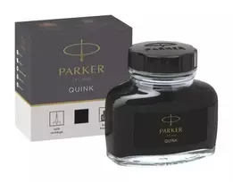 Rašalo buteliukas PARKER Quink papildymui, 57ml, juodas (2017)