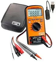 Bahco Skaitmeninis matuoklis AC/DC iki 1000V class 600 V-CATIV ir 1000 V-CATIII ; temp: -55C° to + 1000°C ; RMS ; NCV