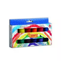 Guašas tempera JOVI, 15ml, 12 spalvų rinkinys + teptuku