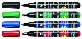 Stanger Permanentiniai žymekliai M235, 1-3 mm, 4 spalvų rinkinys 712012