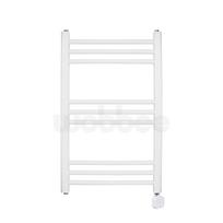 Elektrinis rankšluosčių džiovintuvas Wobbee Basic Marlow 50x80cm, dešininis paslėptu montavimu baltos spalvos