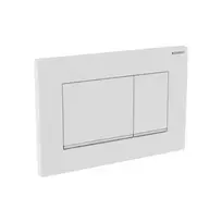 Geberit Sigma30 wc mygtukas. baltas/chromas