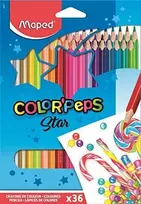 „Maped Colorpeps“ trikampės 36 spalvų kreidelės (205577)