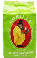 Gorilla Kaffeehaus sveikos pupelės 1kg kilnus mišinys be karčiųjų medžiagų