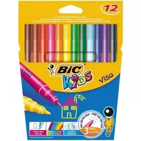 Bic Flomasteriai Kids Visa 12 spalvų rinkinys 002758