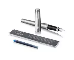 Parker Miesto rašiklis Core Perpetual Steel CT, plienas M (1931605)