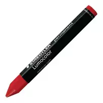 Sausas permanentinis žymeklis STAEDTLER LUMOCOLOR, RAUDONA