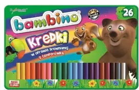 St. Majewski BAMBINO kreidelės medinis rėmelis metalinė dėžutė