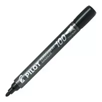 Pilot Pen Permanentinis žymeklis Pultas MARKER 100/400, apvali galvutė, juodas rašalas