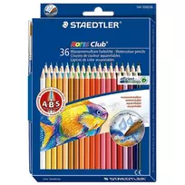 Staedtler Vandens spalvos plyšiai 36 Noris Club spalvos