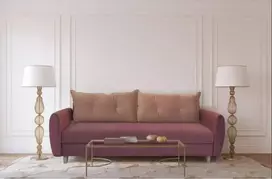 Plunges Baldai Sofa - lova LUKNĖ PB audinys II grupė