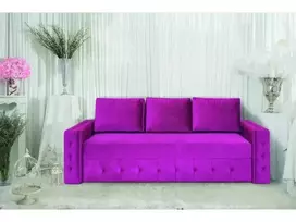 Plunges Baldai Sofa - lova NOVA PB audinys II grupė