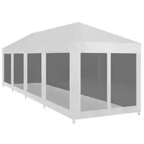 Proginė palapinė su 10 tinklinių šoninių sienelių, 12x3m