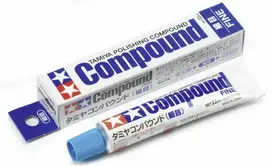 Tamiya poliravimo pasta Švelni 22 ml, skaidrioms detalėms, 87069