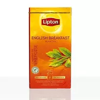 Juoda arbata LIPTON ENGLISH BREAKFAST, 25vnt./pakuotėje x 2 g