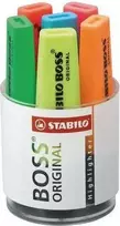 Stabilo BOSS 6 spalvų puodelis (SCH035)