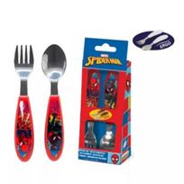 Ergonomiškų metalinių stalo įrankių rinkinys Spiderman Moving Target – 2 vnt.