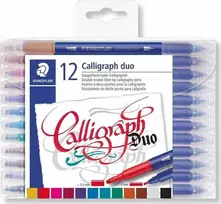 Staedtler Meno rašiklis kaligrafijos 12 spalvų
