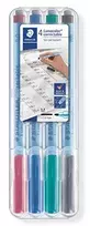 Staedtler STAEDTLER Folienstift Limocolor teisinga M 4ST