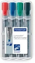 Staedtler Marker do flipcharta Lumocolor 4St Box