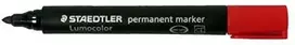 Staedtler STAEDTLER Marker Lumocolor perm raudona 10 Stück