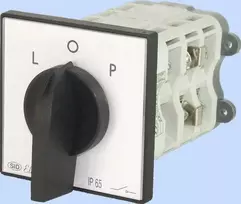 Elektromet Cam jungiklis L-0-P 3P 63A IP65 su plokštele ŁK 63-42 (926342)