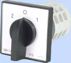 Elektromet Cam jungiklis 2-0-1 3P 16A IP65 su plokštele Arc E16-72 (951671)