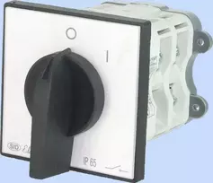 Elektromet Cam jungiklis 0-1 3P 100A IP65 ŁK 100-12 su plokštele (910700)