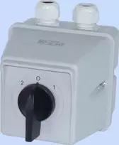 Elektromet Cam jungiklis 2-0-1 3P 63A IP44 ŁK 63-73 korpuse (926373)