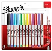 Markerių rinkinys Sharpie Ultra Fine 12 vnt. – 2065408