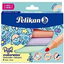 Pelikan Mazari flamemastria Colorella Pastel 411 6pcs PELICAN