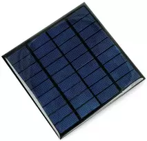 Oem 1.2W / 9V saulės panelė 115x115x3mm
