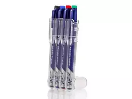Pilot Pen Rašiklių rinkinys Pultas FriXion Fineliner, ištrinami, 4 vnt., ryškių spalvų