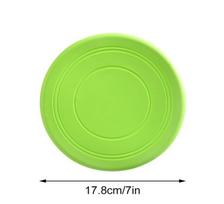Šuns frisbio diskas, 17,8 cm, skraidanti lėkštė, žalias