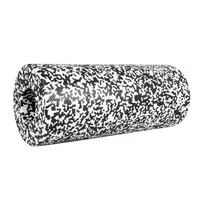 Masažinis volas inSPORTline Waldro Smooth 14x32 cm - Baltas Juodas